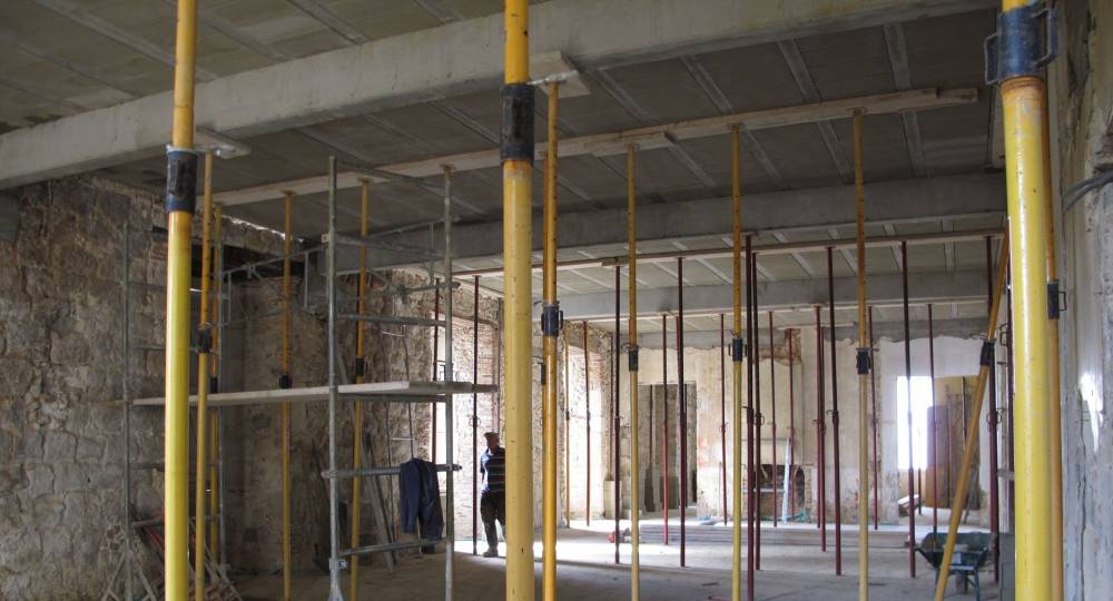 Travaux de rénovation