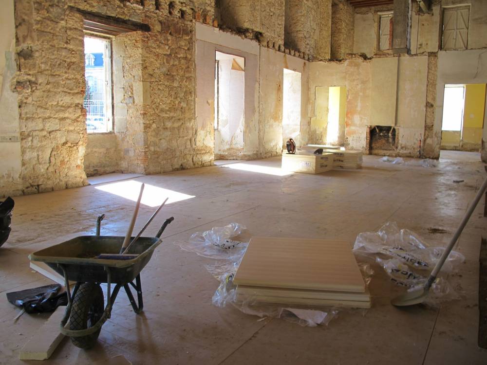 Travaux de rénovation